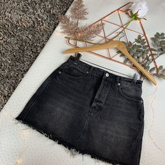 We The Free - Free People Denim Mini Skirt - Picture 4 of 8